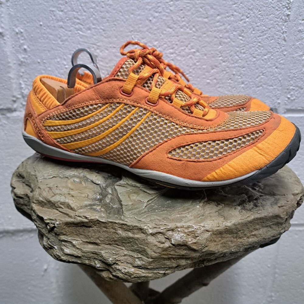 Merrell Pace Glove Lychee Barefoot Low Top Lace-Up Sneaker Mesh Rubber Sole W 8